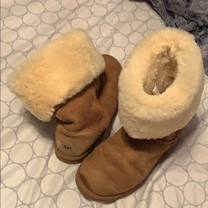 Size 11 tall tan ugg boots